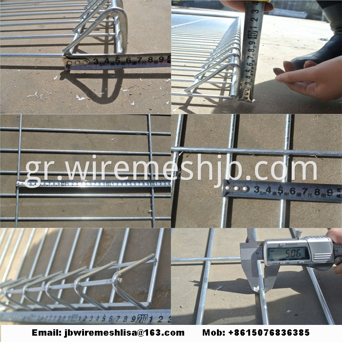 Welded Wire Mesh Panel Of Rolltop Fence